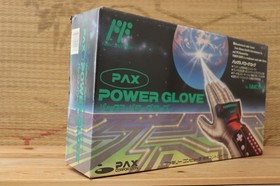 PAX POWER GLOVE Controller Complete Set! Japan Nintendo Famicom FC NES VG!