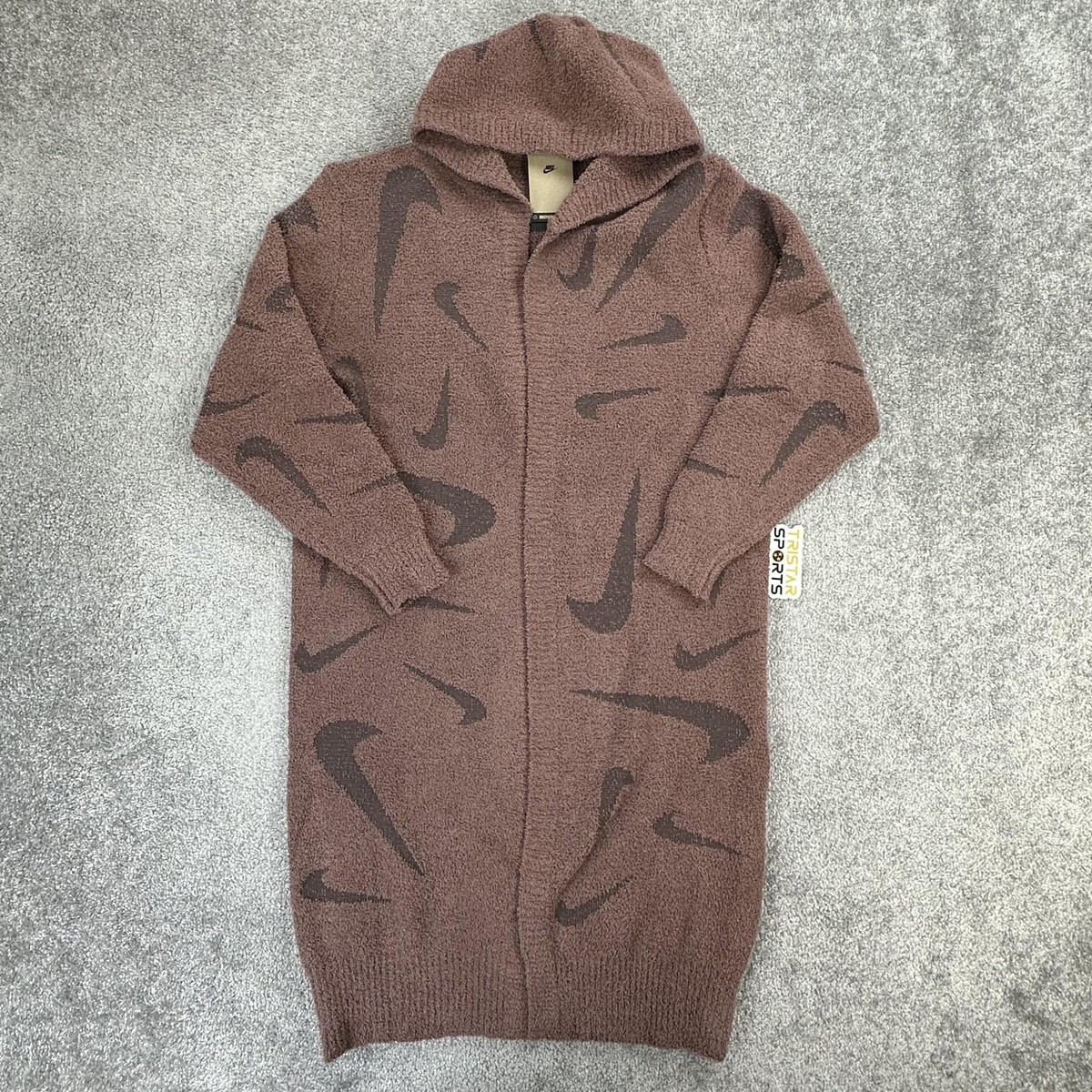 nike longline cardigan