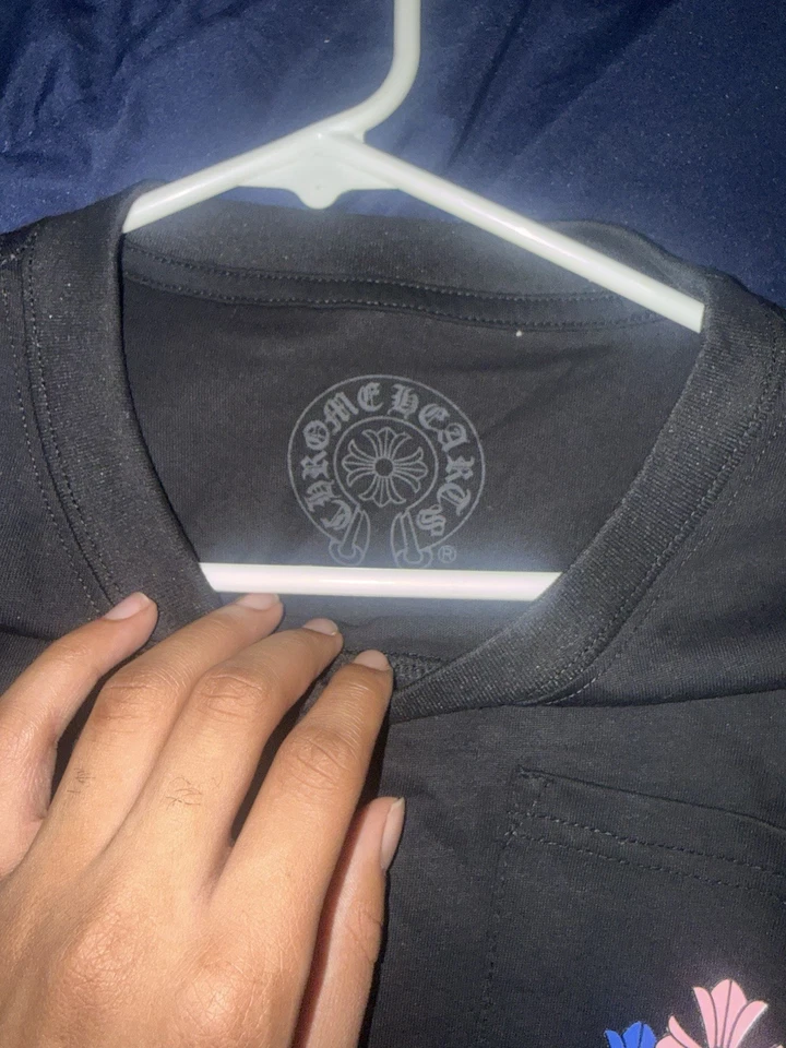 Chrome Hearts Black Multicolor Long Sleeve T-shirt Size Small - Image 4 of 4