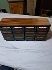 Vintage Atari Wood Storage Unit. Game Library With 20 Games!!