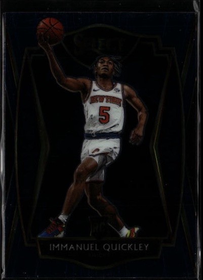 2020-21 Panini Select #172 Immanuel Quickley V422