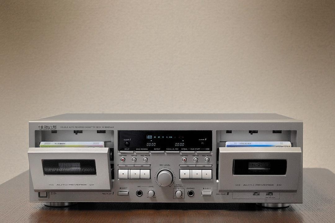 【美品】TEAC W-890R MKⅡ W-890R MK2 テアック ② Teac W-890R MKII Cassette Deck Used Auto Reverse BGM Player