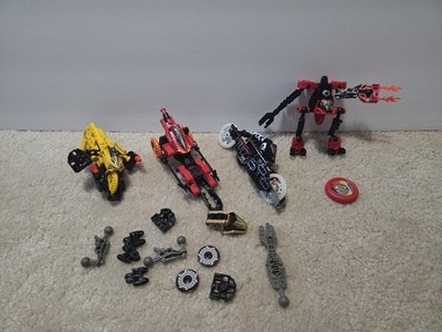 LEGO TECHNIC Robo Riders and throwbots lot