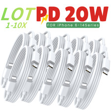 USB C To iPhoone Fast Charging Cable Type C Cord For iPhone8 XR 11 12 13 14 Lot