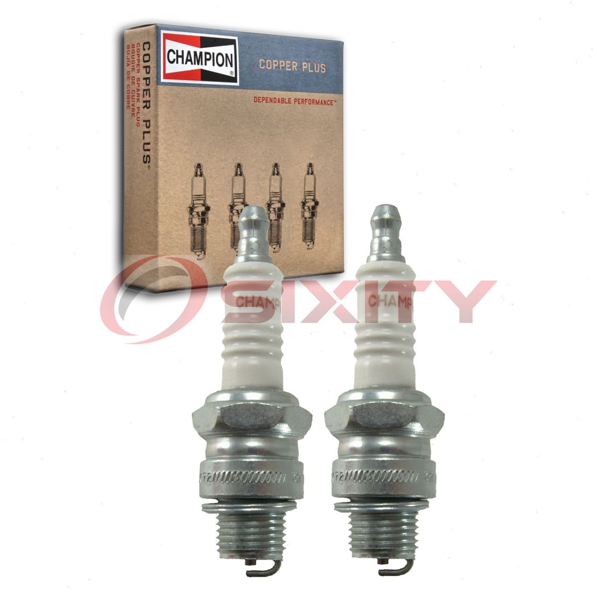 2 pc Champion Copper Plus 844 Spark Plugs for W9A0 W14L TM20007 M44L H10C gn
