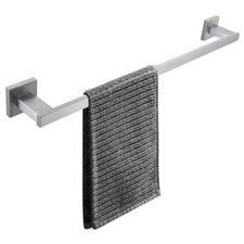 24-Inch Towel Bar for Bathroom Wall Mounted, Brushed Nickel Bath Towel Rack, ...
