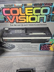 Vintage Coleco Vision Gaming Console Donkey Kong W Expansion Modules 1&2 In Boxs