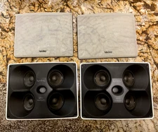 Infinity QPS-1W Quadrapole Surround Speakers/2X/White Tested