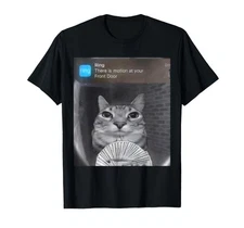 Ring Cat with Motion Meme Unisex T-Shirt