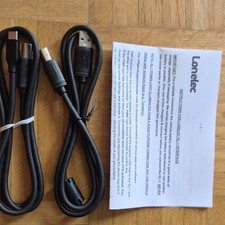 Lonelec USB Kabel-Set USB-A auf USB-C & Mini-...