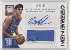 2013 Panini Elite New Breed Materials Signatures 183/199 Steven Adams Auto 1a3