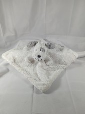 KOALA Baby White  Gray Puppy Dog Lovey Plush Soother Toy