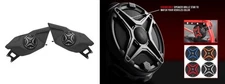 SSV Works Front 6.5" Speaker Pods With Grey Grilles For Polaris RZR Pro XP 20-22