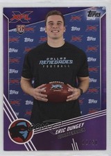 2020 Topps XFL Purple /50 Eric Dungey #85 0q3
