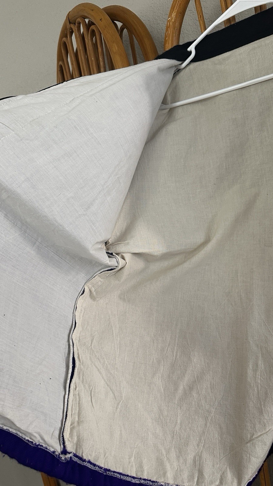 Vtg Handmade Patchwork Guatemalan Jacket Large Bo… - image 6