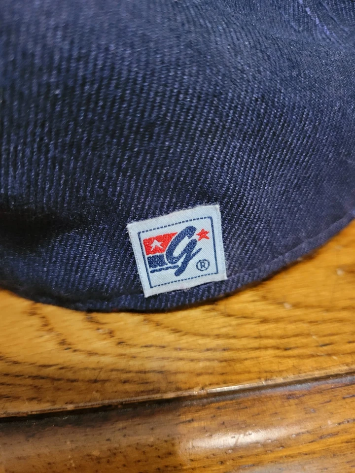 Vintage 90s The Game Penn State University PSU Lions Fitted Hat Size 7 1/4 - Image 3 of 4