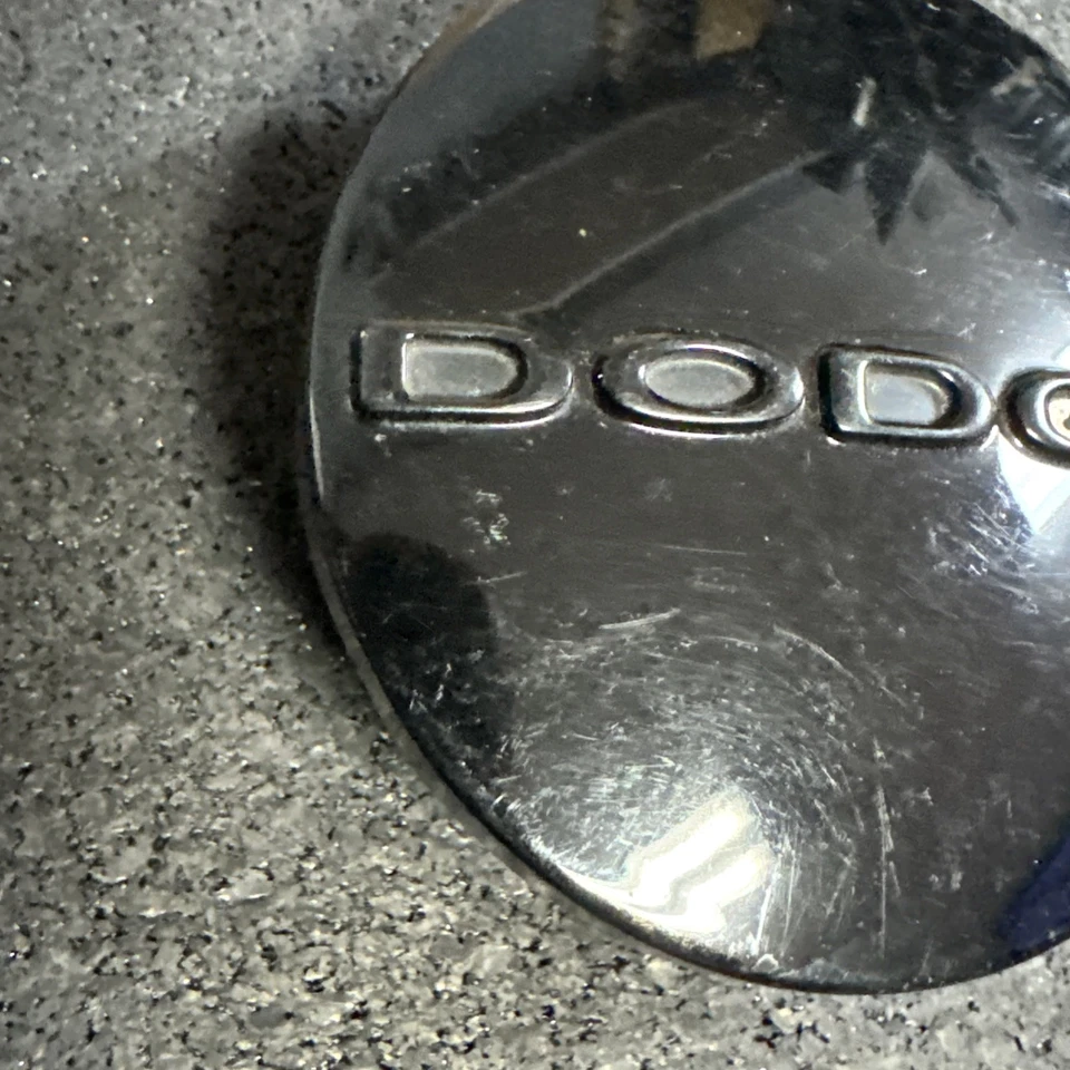 DODGE BLACK CHALLENGER CHARGER DART DURANGO OEM WHEEL CENTER CAP 1SK35TRMAA #A-1 - Image 2 of 4