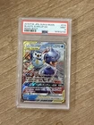 2019 Japanese Pokemon Sun and Moon Blastoise & Piplup GX REMIX BOUT #016 PSA 9