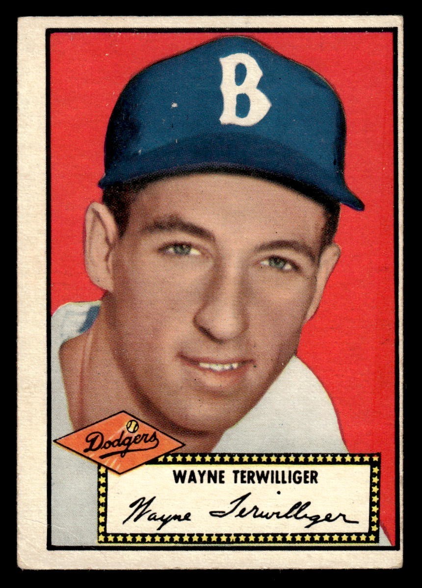 1952 Topps Baseball #7 Wayne Terwilliger VG *n5