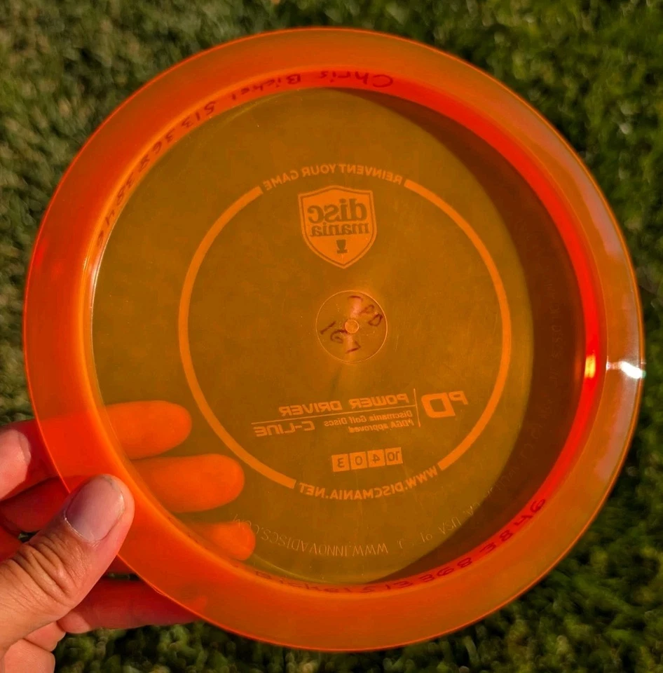 PEARLY RIM 3rd Run Discmania C-Line PD 167g Disc Golf PENNED Third - Image 4 of 4