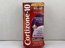 Cortizone 10 Maximum Strength INTENSIVE HEALING Itch Relief Cream, 2 oz Tube