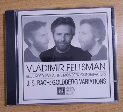NEW - Vladimir Feltsman - Goldberg Variations (CD, 1993, MHS