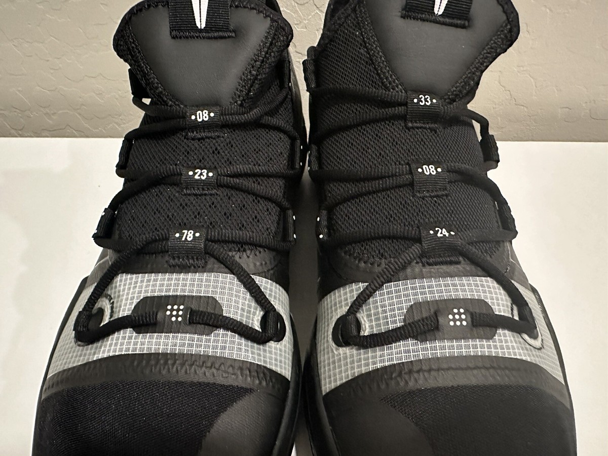 NEW Nike KOBE A.D. TB 'BLACK SILVER' AT3874 001 Mens Size 12 RARE