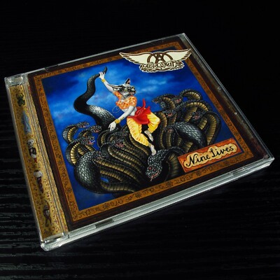 Aerosmith - Nine Lives JAPAN CD+Bonus Tracks+Sticker SRCS-8263