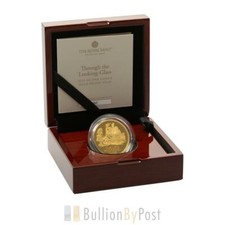2021 1oz Through the Looking-Glass Proof Gold Coin Boxed