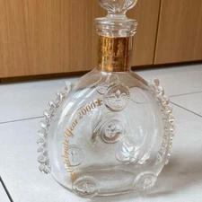 Remy Martin Louis XIII Cognac Baccarat Crystal Decanter Celebrate 2000 Empty