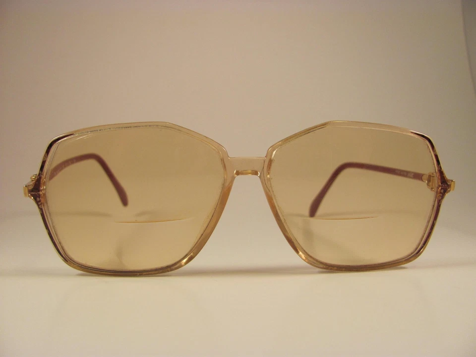 Monturas de gafas vintage Silhouette SPX M1766 rojo y dorado borde completo RX Foto 2 de 4