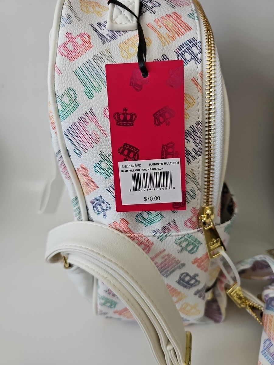 Juicy by Juicy Couture Glam Pull Out Pouch Rainbow Multi Dot  display picture 1