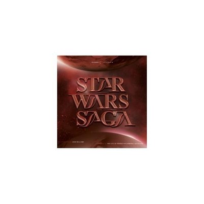THE CITY OF PRAGUE PHILHARMONIC ORCHESTRA: STAR WARS SAGA (COLOURED ) - LP vinyl