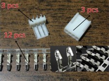 US Stock 18pcs KF2510-4P 2.54mm Pin Header Terminal Housing Connector Kits