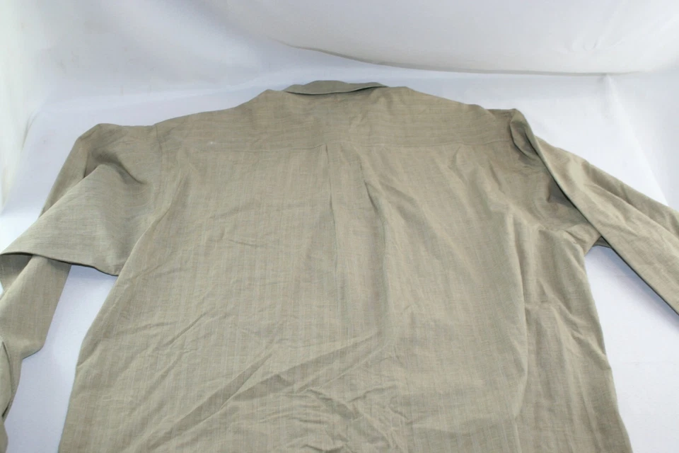 Camisa informal de negocios de algodón manga larga Harold Powell para hombre XL Foto 3 de 3