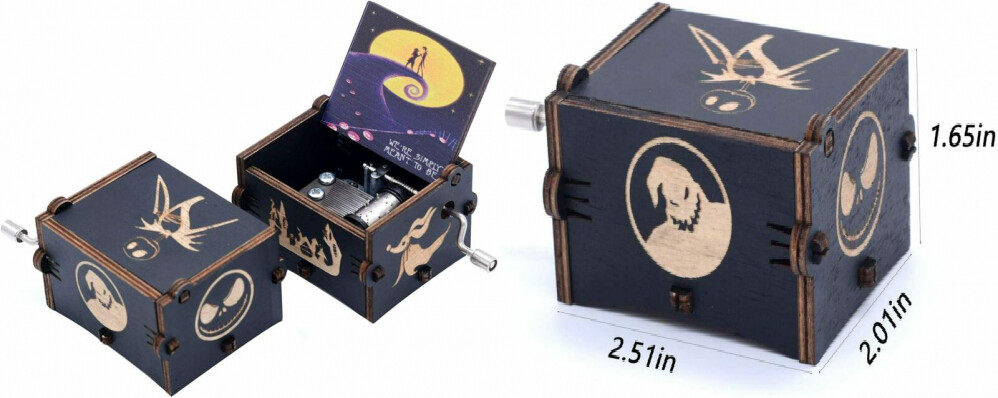KDJSTORE Mini Music Box The Nightmare Before Christmas