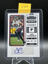 2022 Panini Contenders John Fitzpatrick #249 Rookie Ticket Auto Falcons