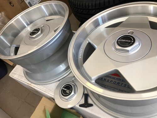 4x 9.0j Neu BORBET A 9x16 Zoll Retro Felgen 5x100 Volkswagen Corrado Audi - Bild 6 von 13