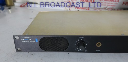 Monitor Canford Doble Rack con Altavoces (Entrada XLR Equilibrada) - Imagen 3 de 7
