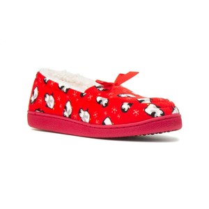 penguin moccasin slipper