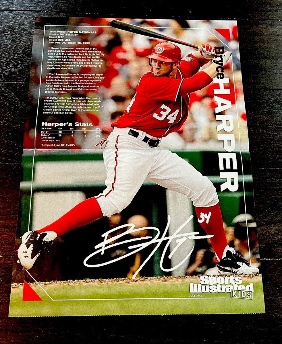 Bryce Harper Sports Illustrated Magazine