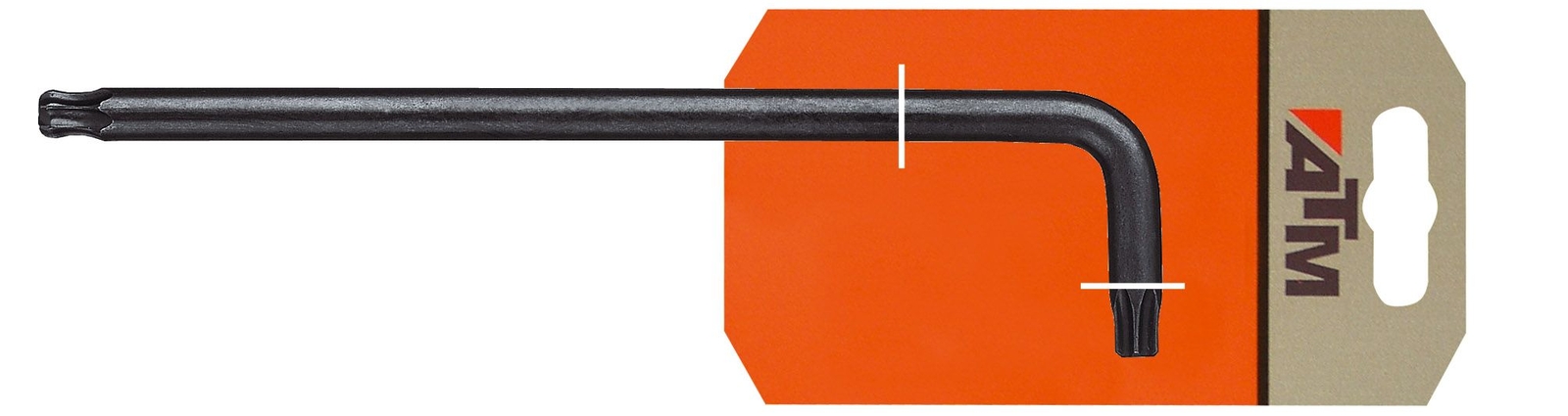ATM A2617 - Chiave Torx, Allen Palla Sicurezza Lunga IN Blister - T40 X 139 MM