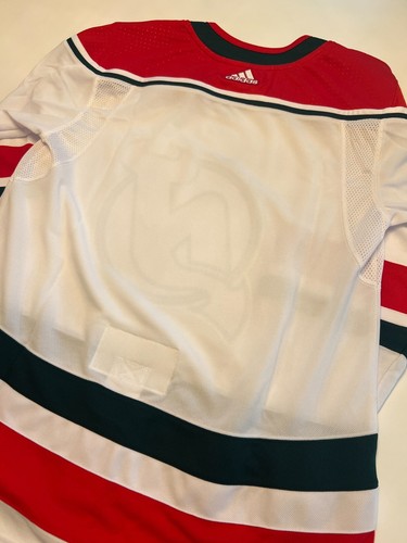 New Jersey Devils Authentic Adidas Heritage Jersey Size 54 XL - Picture 8 of 10