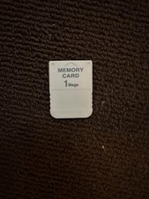 playstation 1 memory card third party, working, tested
