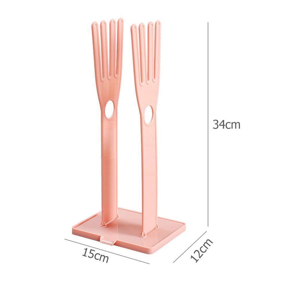  Gloves Drying Rack Portable Dishcloth Stand Oven Mitts Stands