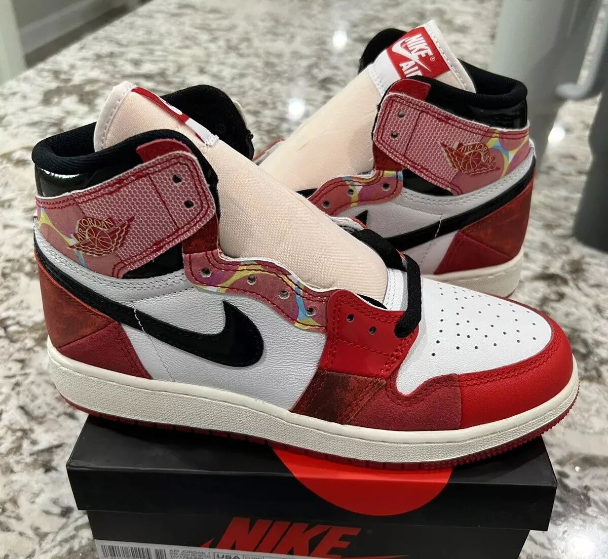 🔥NIKE AIR Jordan 1 High OG Spider-Verse Next Chapter DV1753-601