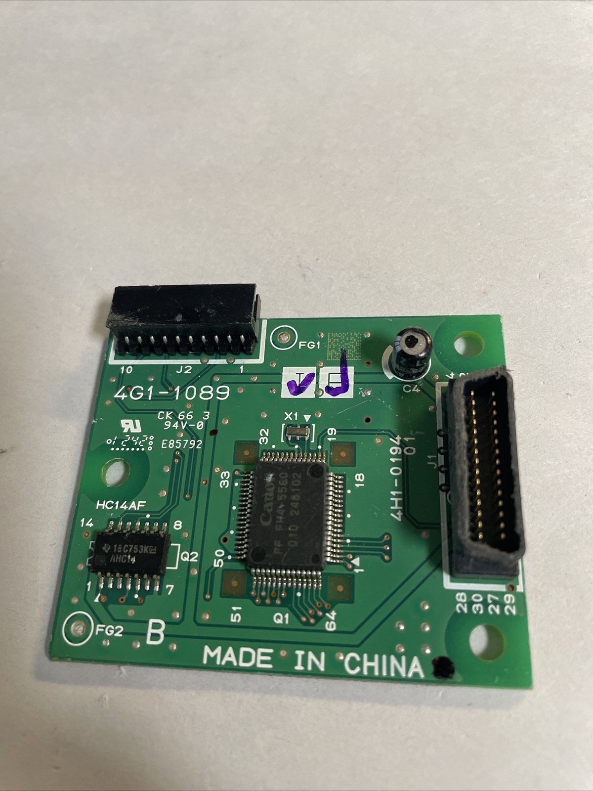Toshiba Interface Controller Board 4G1-1089 @CPU151 | eBay