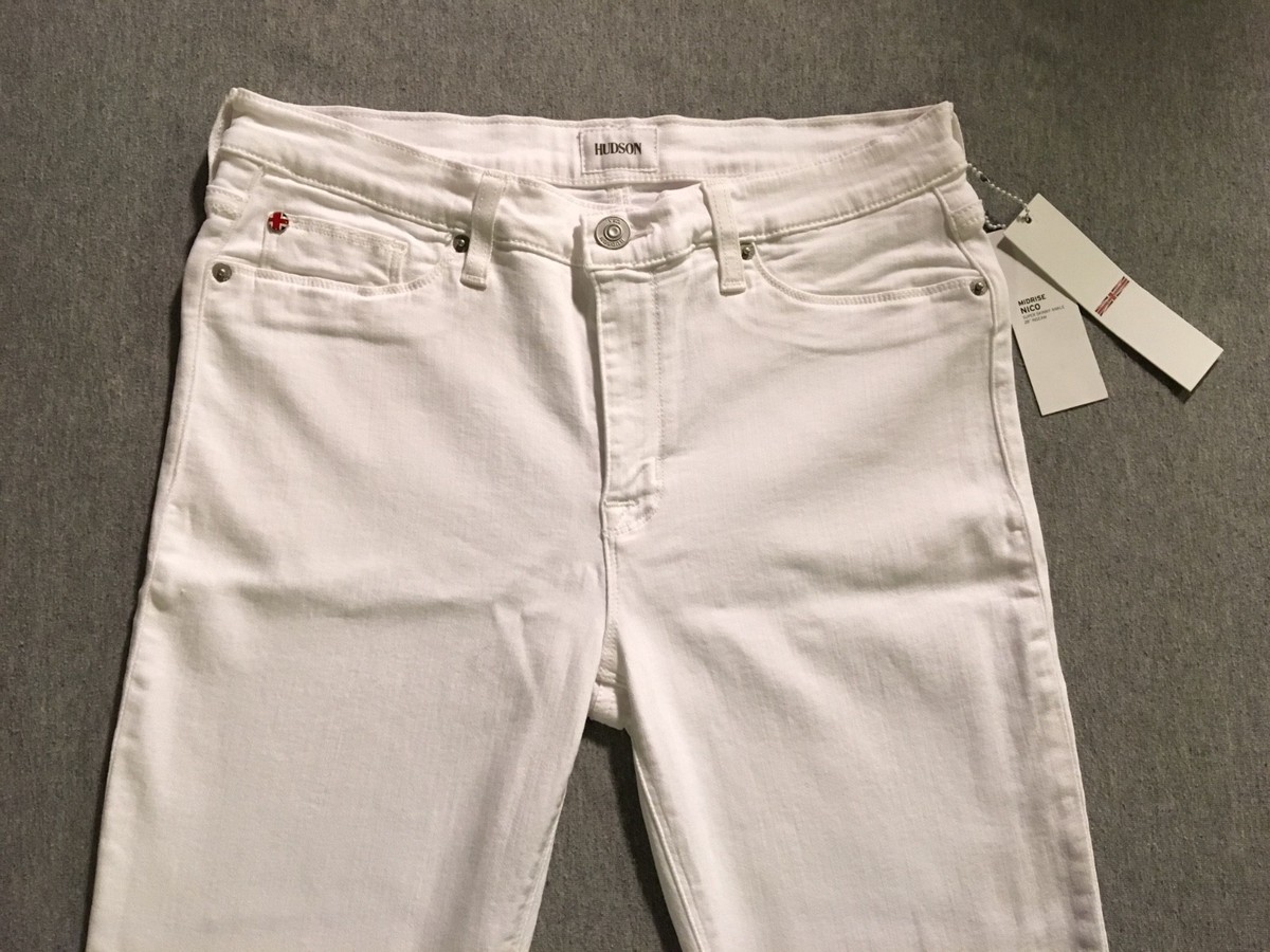 Jean Skinny Hudson Nico Mi-rise Neuf Sans étiquettes - Taille 25, Longueur 25.5, Coton
