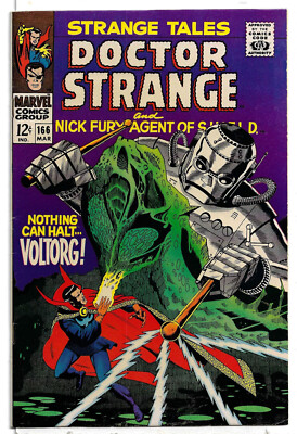 Nick Fury Steranko 1968年 Dr. Strange Strange Tales #166 (Marvel) March 1968, Steranko, Nick Fury, Dr
