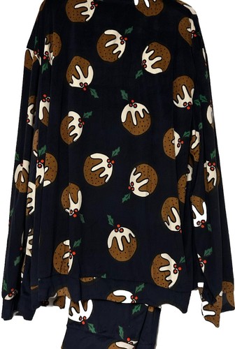 HERREN TU WEIHNACHTEN PUDDING WEICHER WEIHNACHTSPYJAMA 3-4 NEU MIT ETIKETT JUNGEN WEIHNACHTEN FESTLICH XXXL - Bild 9 von 9